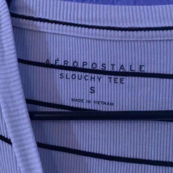 Striped cropped long sleeve - Picture 2 of 3